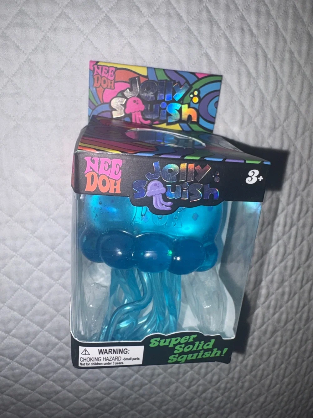 Jolly Squish Blue Jellyfish Sensory Toy
